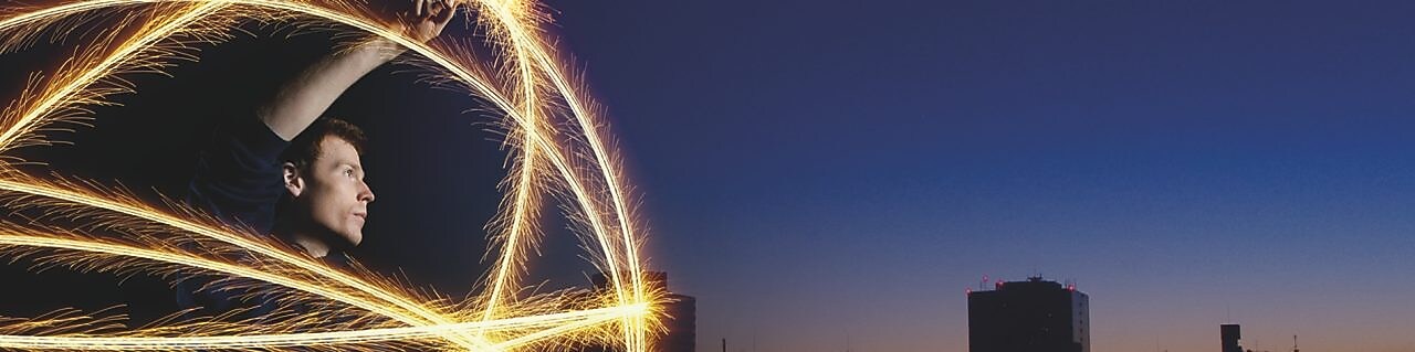 A person with livewire